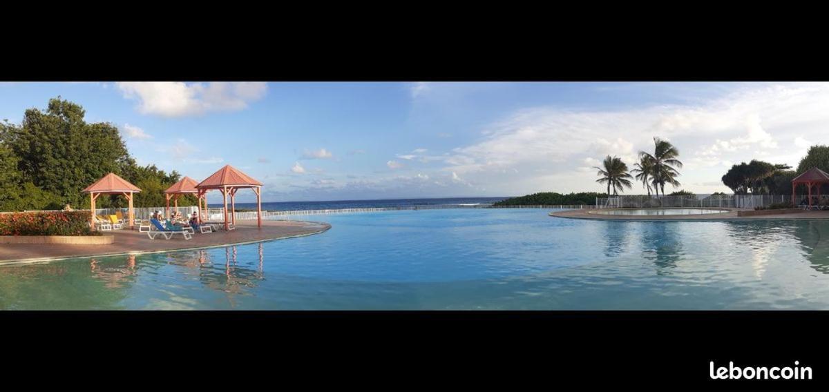 סן-פרנסואה Ti.Maanga Vue Mer Pieds Dans L'Eau מראה חיצוני תמונה
