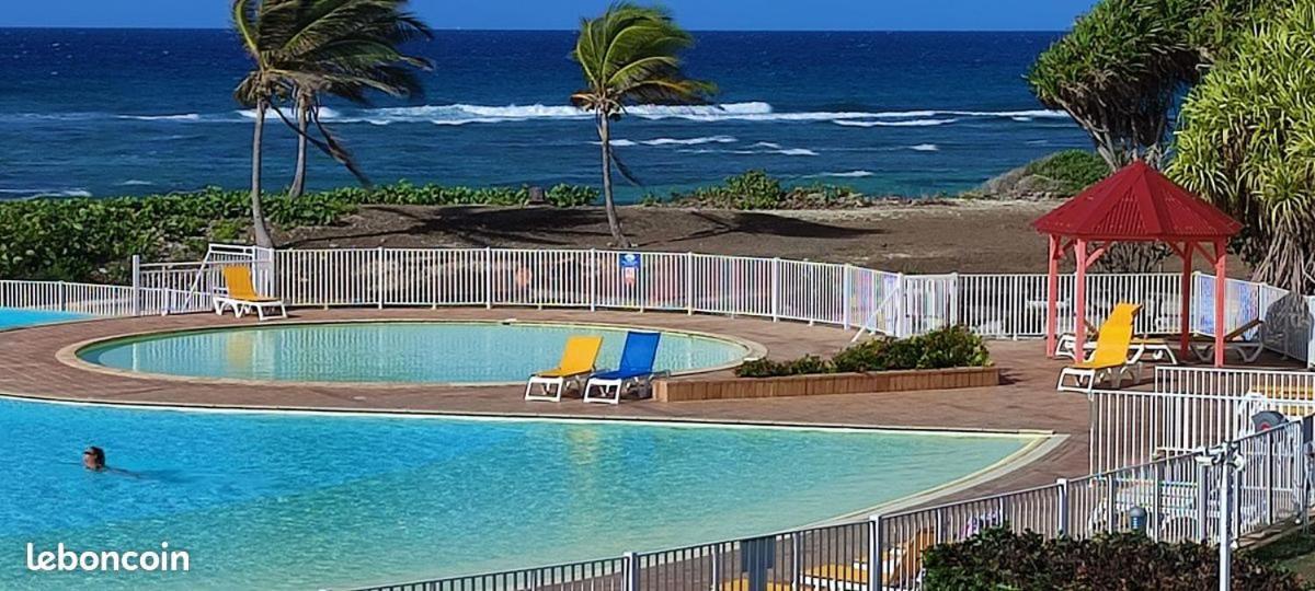 סן-פרנסואה Ti.Maanga Vue Mer Pieds Dans L'Eau מראה חיצוני תמונה